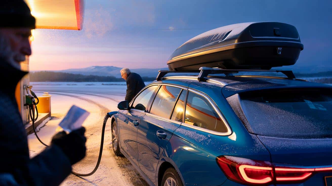 Dachbox-Sünde: Wie viel Sprit eine leere Dachbox im Winter wirklich frisst