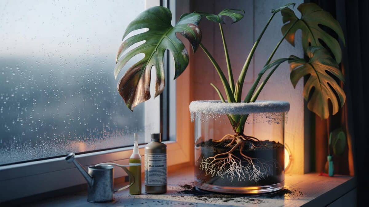 Düngen im Winter? Warum Nährstoffe jetzt die Wurzeln Ihrer Zimmerpflanzen verbrennen