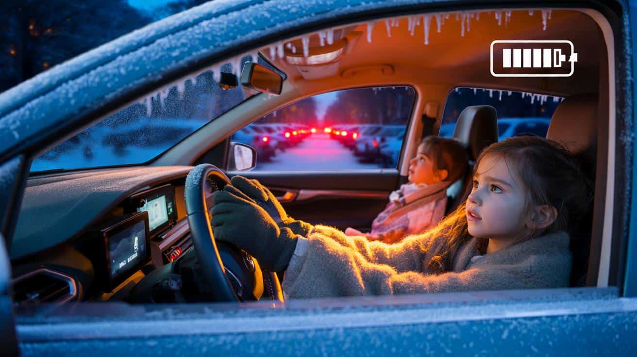 E-Auto im Stau: Wie lange die Heizung bei echter Winterkälte wirklich durchhält