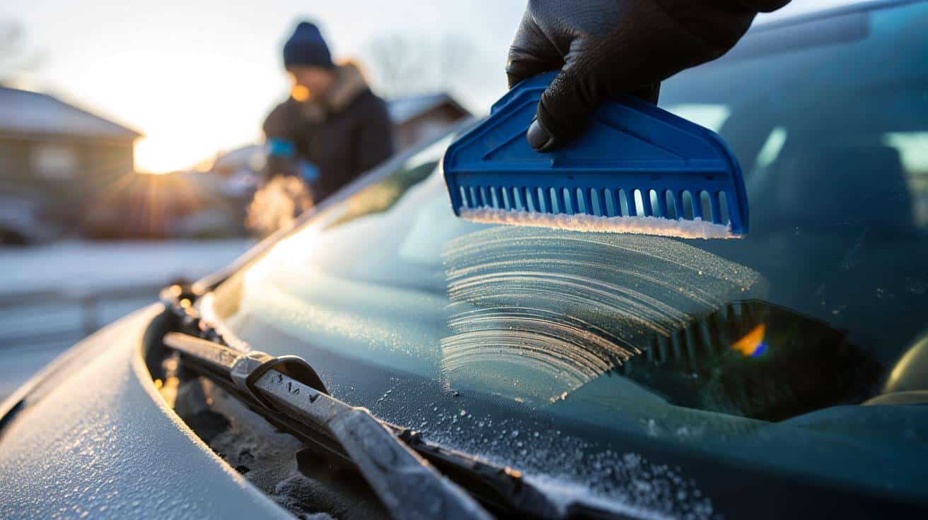 Eisschaber falsch genutzt? So zerkratzen Sie die Frontscheibe ohne es zu merken