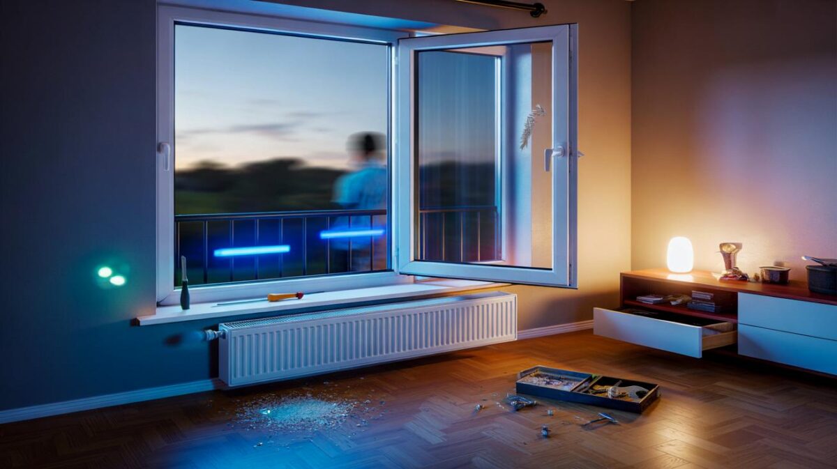 Fenster gekippt gelassen? Gilt das als grob fahrlässig bei Einbruch?