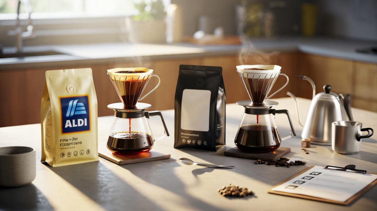 Filterkaffee im Vergleich: So schneidet der beliebte Aldi-Kaffee bei Stiftung Warentest ab