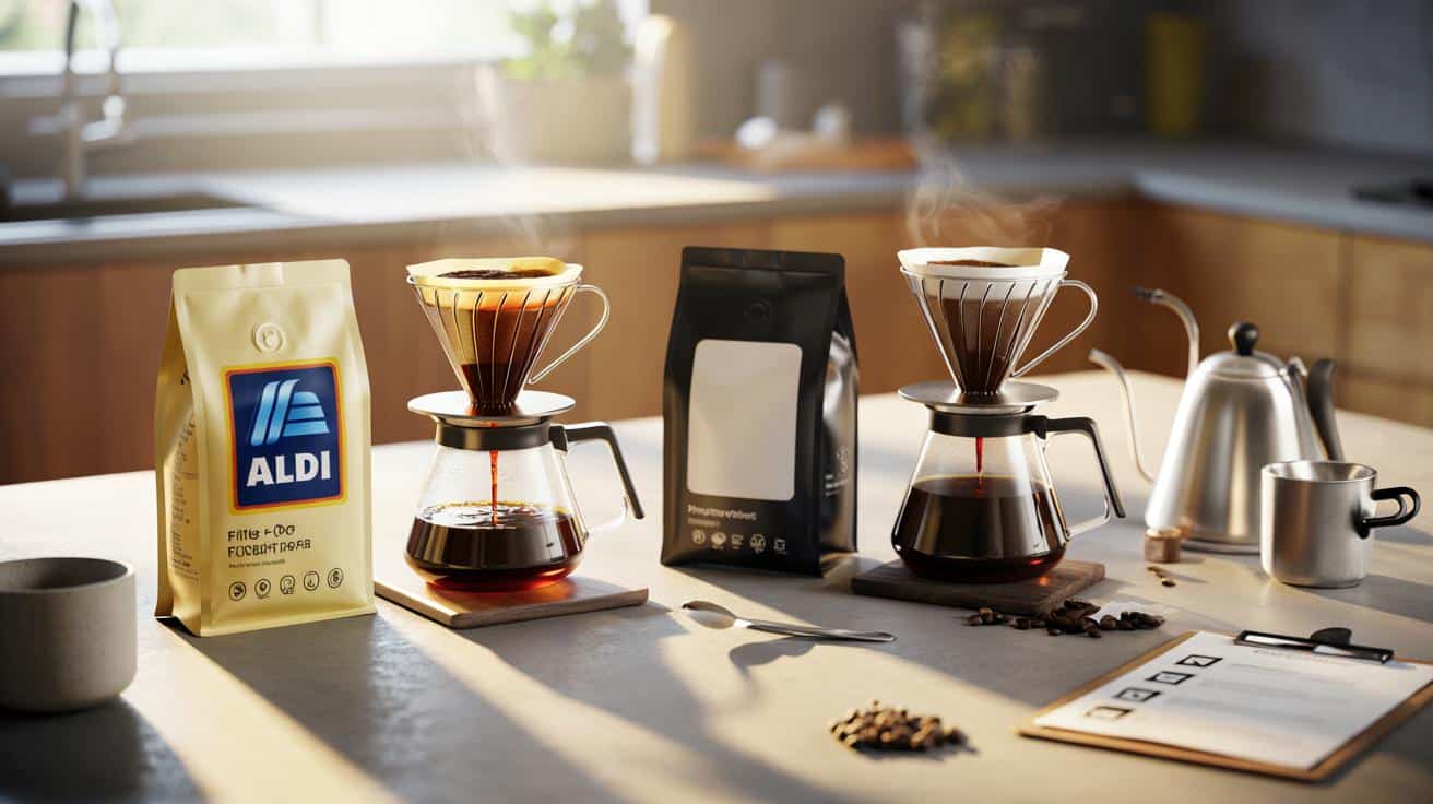 Filterkaffee im Vergleich: So schneidet der beliebte Aldi-Kaffee bei Stiftung Warentest ab