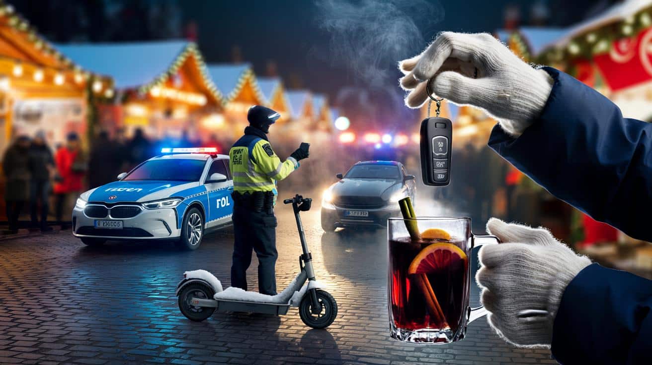 Führerschein weg nach Glühwein? Warum die Promille-Grenze im Winter schneller erreicht ist