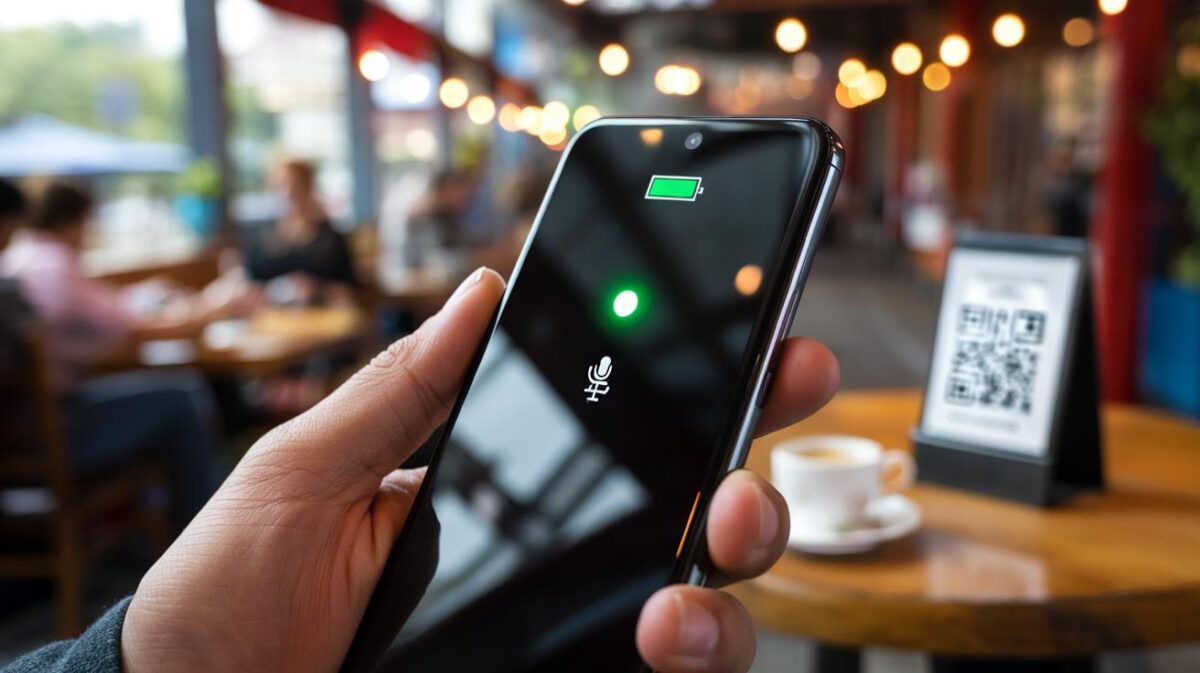 Grüner Punkt neben Akkuanzeige: Warum das ein Hinweis sein kann