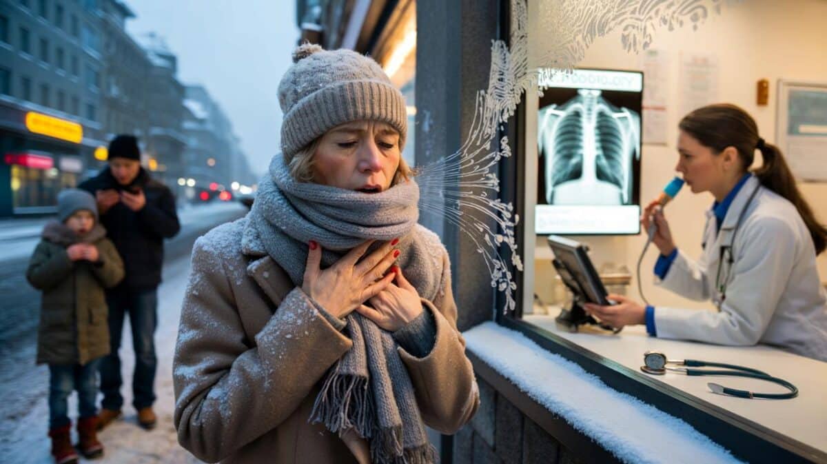 Husten wird nicht besser? Wann Kälte ein Fall für den Lungenfacharzt ist