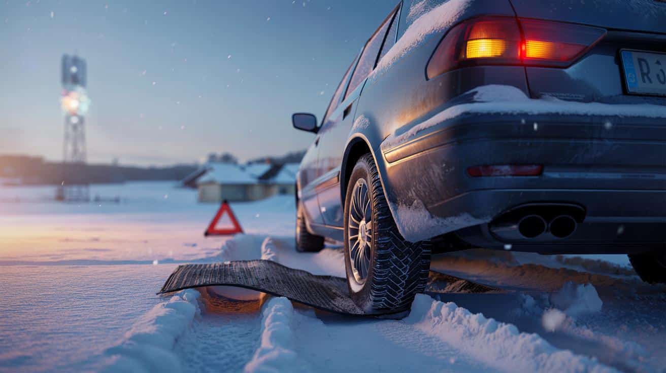 Kein Empfang im Schnee? Wie Sie sich mit einer Fußmatte selbst aus der Grube retten