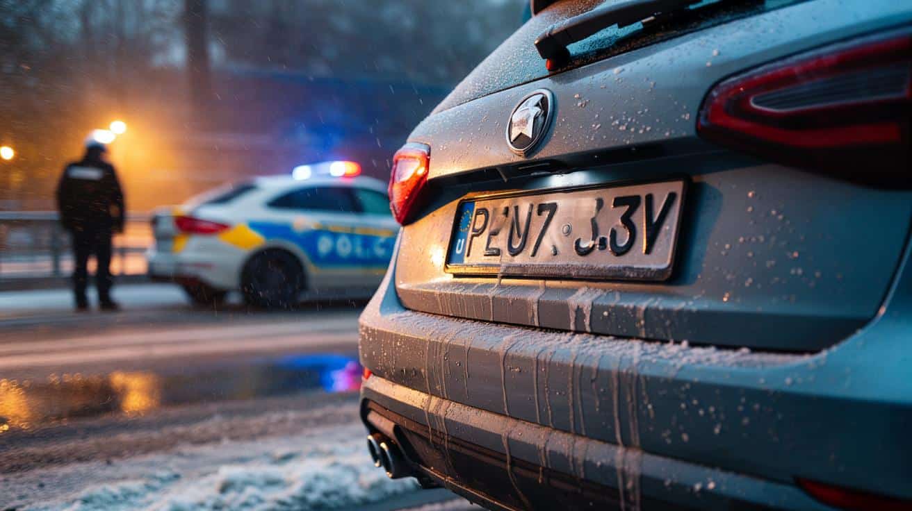 Kennzeichen verschlammt? Dieses Bußgeld droht bei typischem Winterwetter