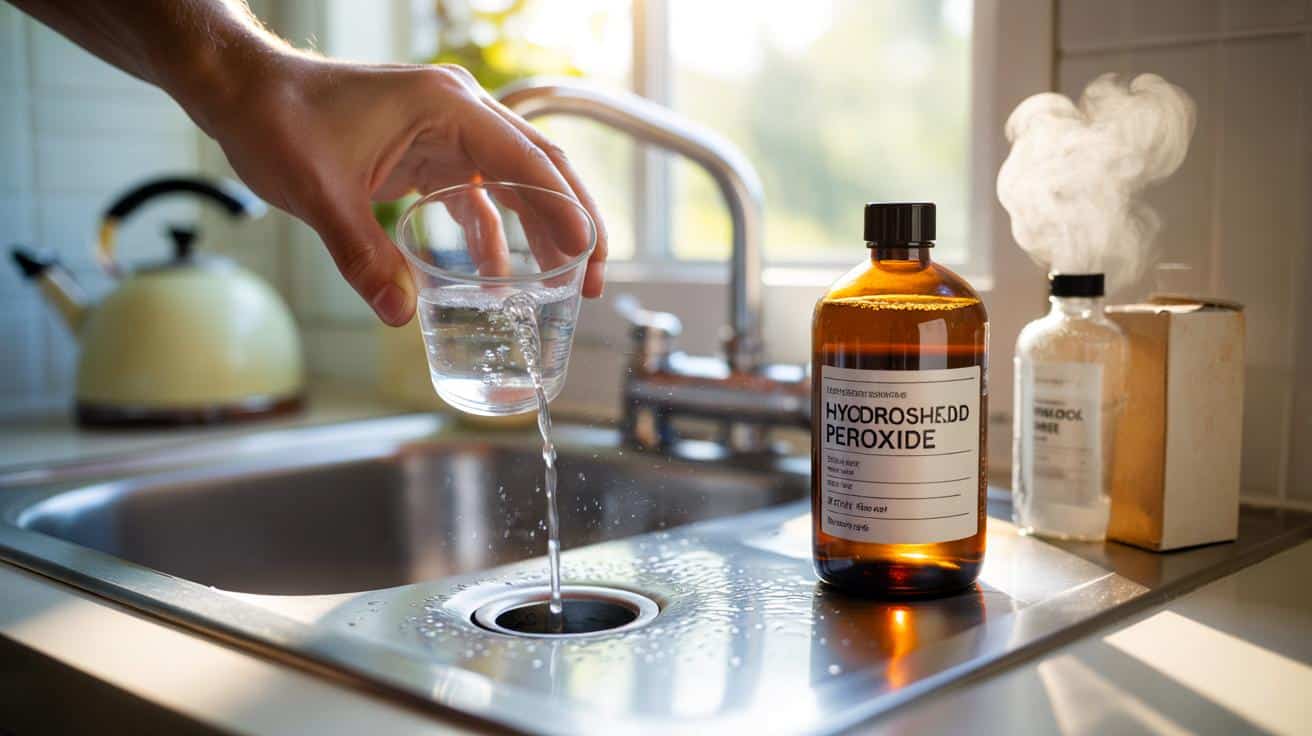 Nicht Essig, nicht Backpulver. Gießen Sie ein halbes Glas davon hinein, und der Abfluss reinigt sich von selbst