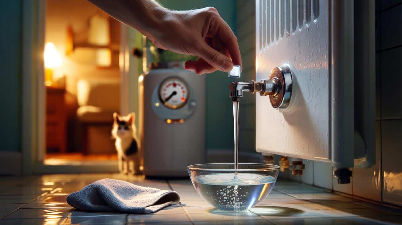 Nur Wasser statt Luft? Woran Sie beim Entlüften der Heizung rechtzeitig stoppen