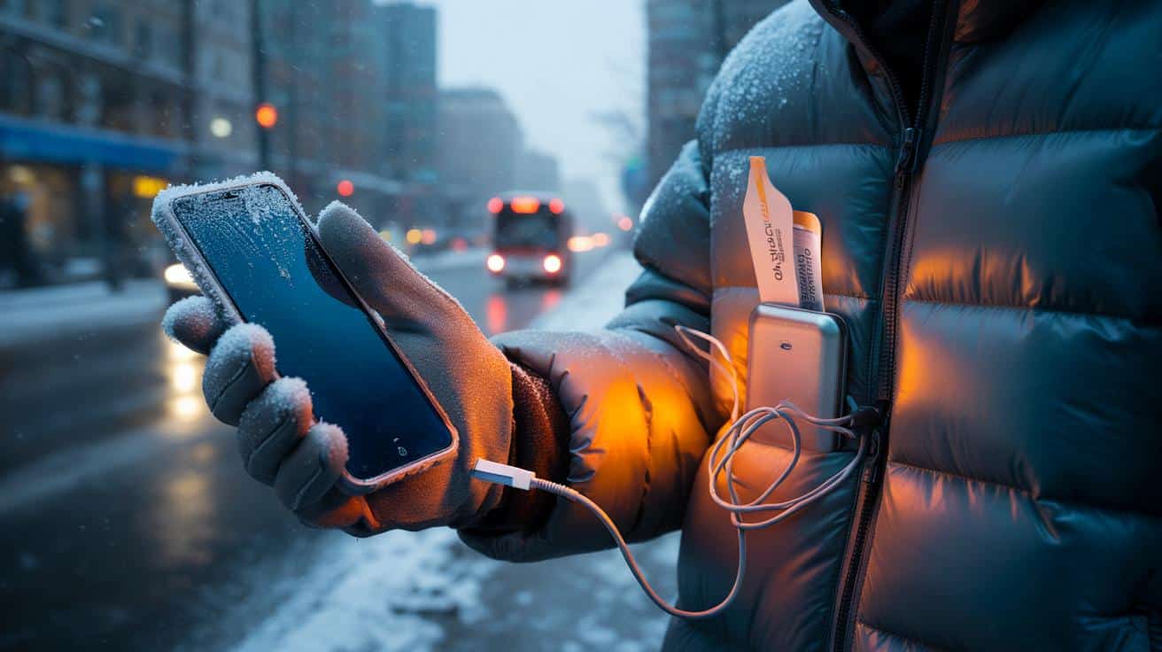 Plötzlich aus: Der chemische Grund, warum Handys Kälte hassen (und die Lösung)