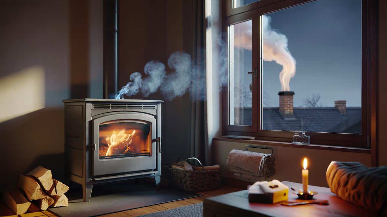 Rauch im Wohnzimmer? Wenn die Wetterlage den Kaminabzug blockiert