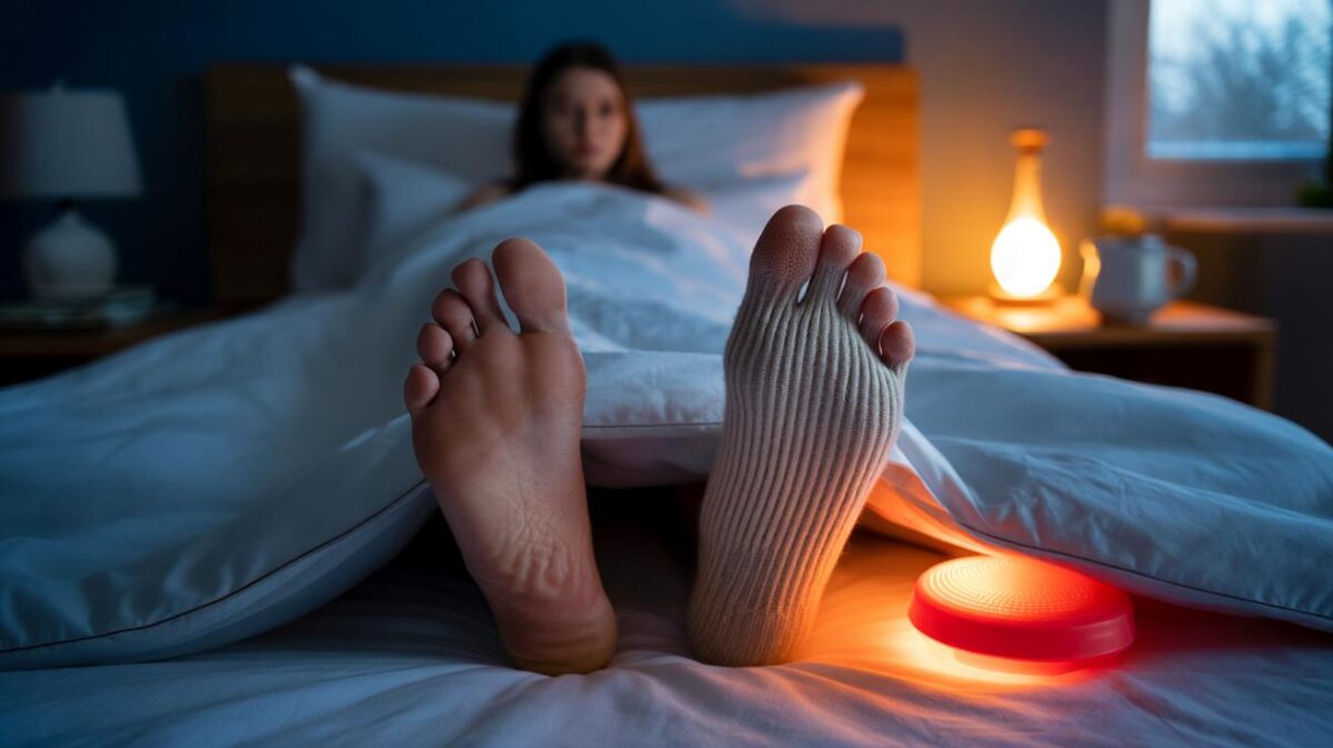 Schlafprobleme? Warum kalte Füße dem Gehirn „Wach bleiben“ signalisieren