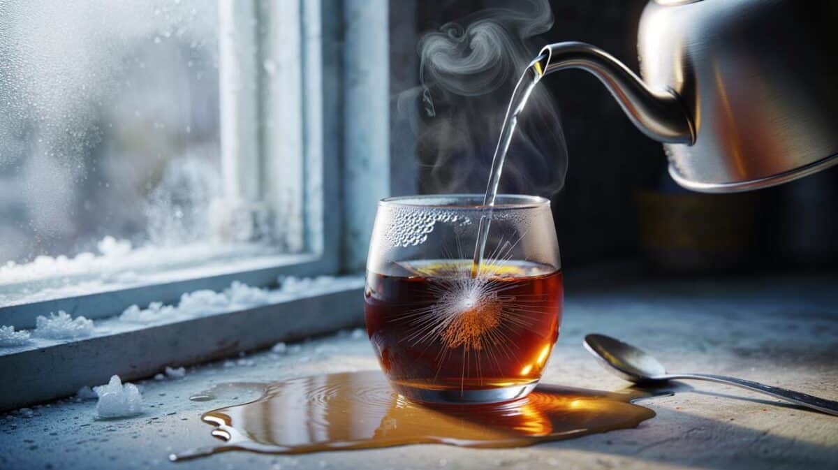 Temperaturschock im Glas: Warum dünne Becher im Winter bei heißem Wasser platzen