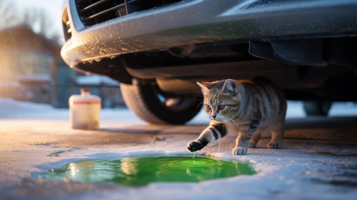 Tödliche Pfütze: Warum Katzen Frostschutzmittel anzieht – und was sie daran sterben lässt