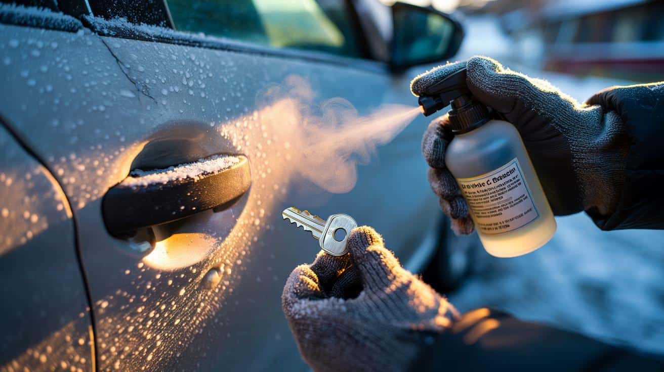 Türschloss vereist? Warum der Atem-Trick das Schloss dauerhaft ruiniert