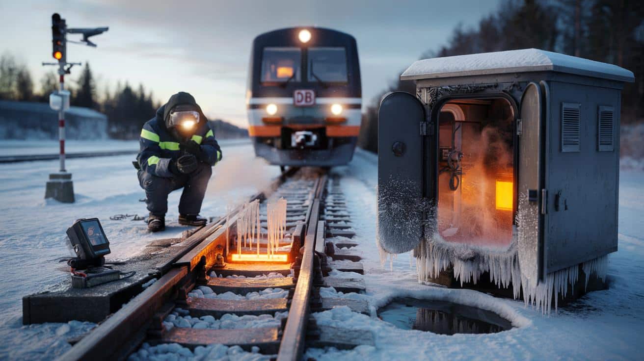 Winterchaos bei der Bahn: Der wahre Grund, warum Weichenheizungen so oft versagen