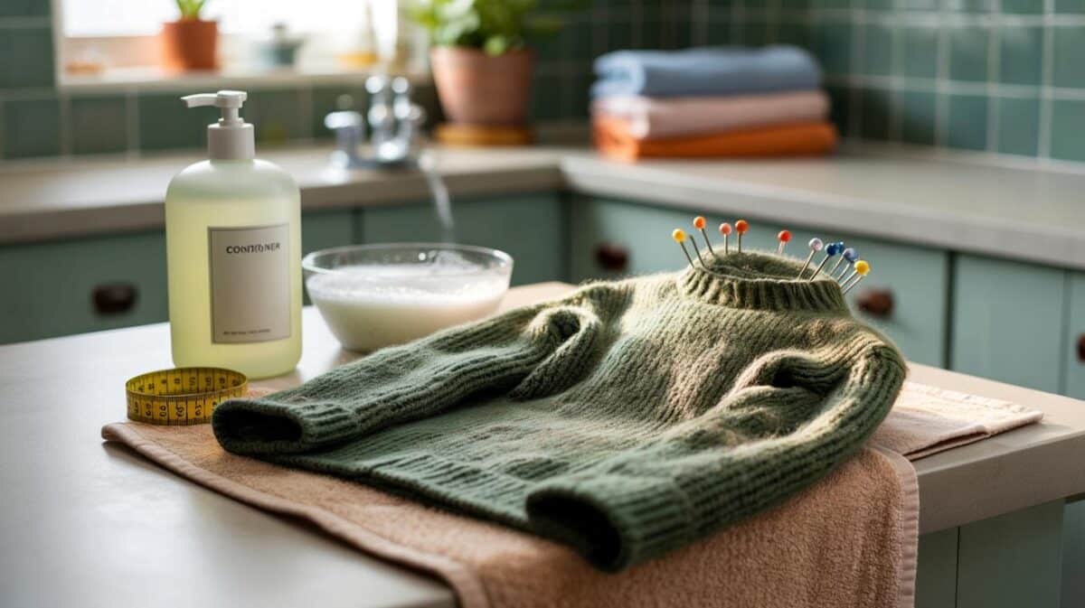 Wollpullover eingelaufen? Der Conditioner-Trick, der ihn manchmal rettet