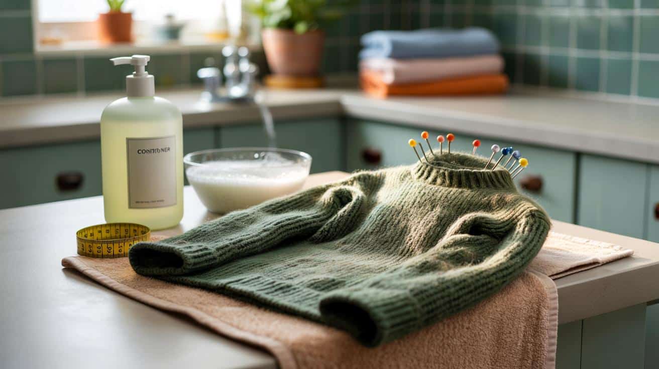 Wollpullover eingelaufen? Der Conditioner-Trick, der ihn manchmal rettet