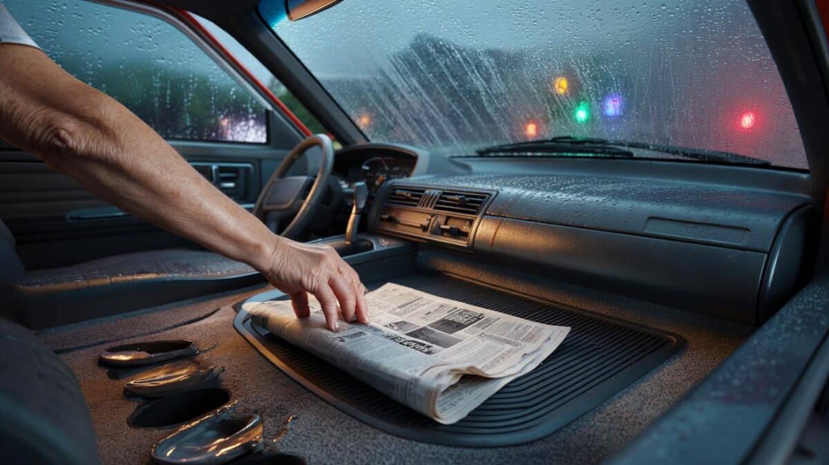 Zeitung unter der Matte: Der Großmutter-Trick gegen beschlagene Autoscheiben